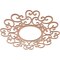 Ekena Millwork Reims Wood Fretwork Pierced Ceiling Medallion, Cherry, 34"OD x 13"ID x 1/4"T CMWP34X34X0250RECH - alternate 3